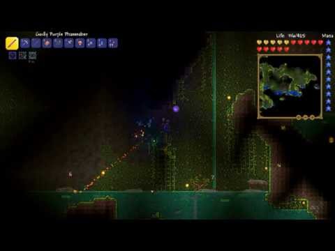 Hard-mode gearing up, hardcore style - Colbaria! Terraria Part 22