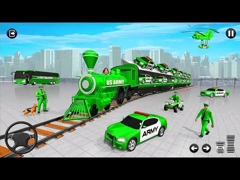 Army Vehicle Transporter Truck Simulator: Army Car Game 2022 #3 - Android iOS Gameplay