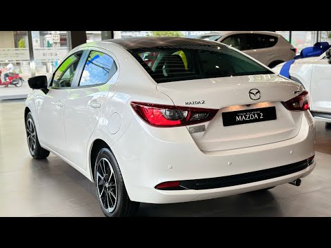 2024 Mazda 2 Sport Edition White Color - interior and exterior walkaround