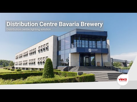 Distribution Centre Bavaria Brewery: A Veko Lightsystems Project