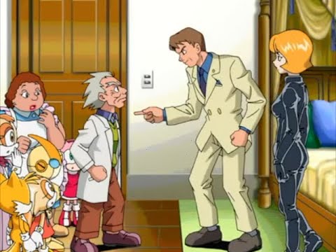 Sonic X Comparison: Chuck & Nelson Argue About Chris And His Work (Japanese VS English)