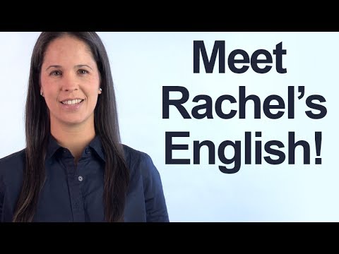 歡迎來到瑞秋英語! (Welcome to Rachel's English!)