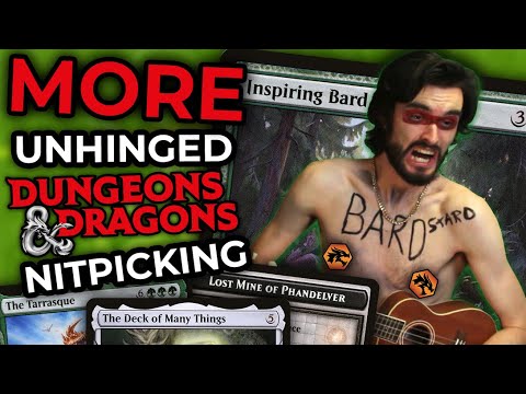 MORE feral nitpicking of Magic: the Gathering's D&D cards | Feat. Lily Simpson