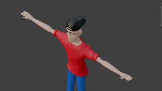 3D Character progress so far