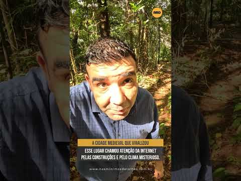 uma fazenda cheia de castelos e construções inacreditáveis! #medo #misterio #lugares #goias #terror