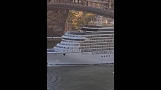 MV Riviera leaving Sydney #cruiseship #oceaniacruises #travel #sydney