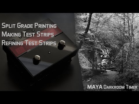 Split grade printing with MAYA