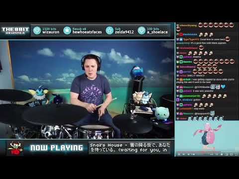 The8BitDrummer plays waiting for you, in snowing city by Snail's House
