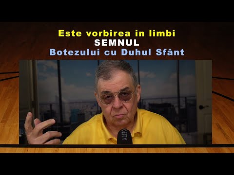 PC(301) - Este vorbirea in limbi SEMNUL Botezului cu Duhul Sfant?