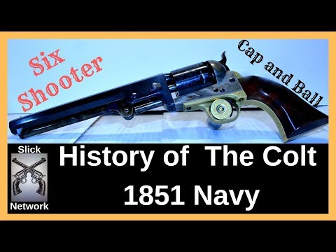 Colt 1851 Navy a short history Video