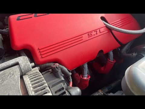 C5 Corvette Spark Plugs and Wires Install MSD 8.5mm and NGK TR6 Plugs!