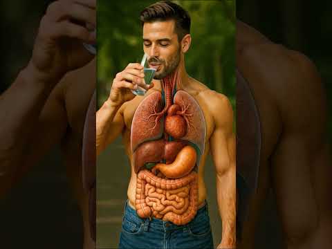 What Happens After You Drink Water? The 3D Animation Journey 💧