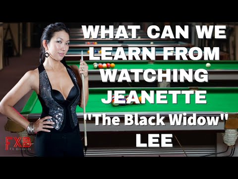 WHAT CAN WE LEARN FROM WATCHING JEANETTE LEE (The Black Widow) Breaking Down Her Game (Pool Lessons)