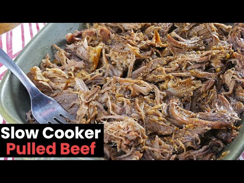 Super Tender Slow Cooker Pulled Beef