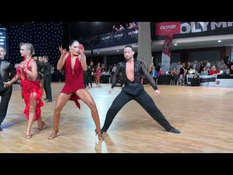 Mistrovství ČR družstev 2025 Olomouc Dospělí Chacha Tomáš Gál - Sabina Karásková