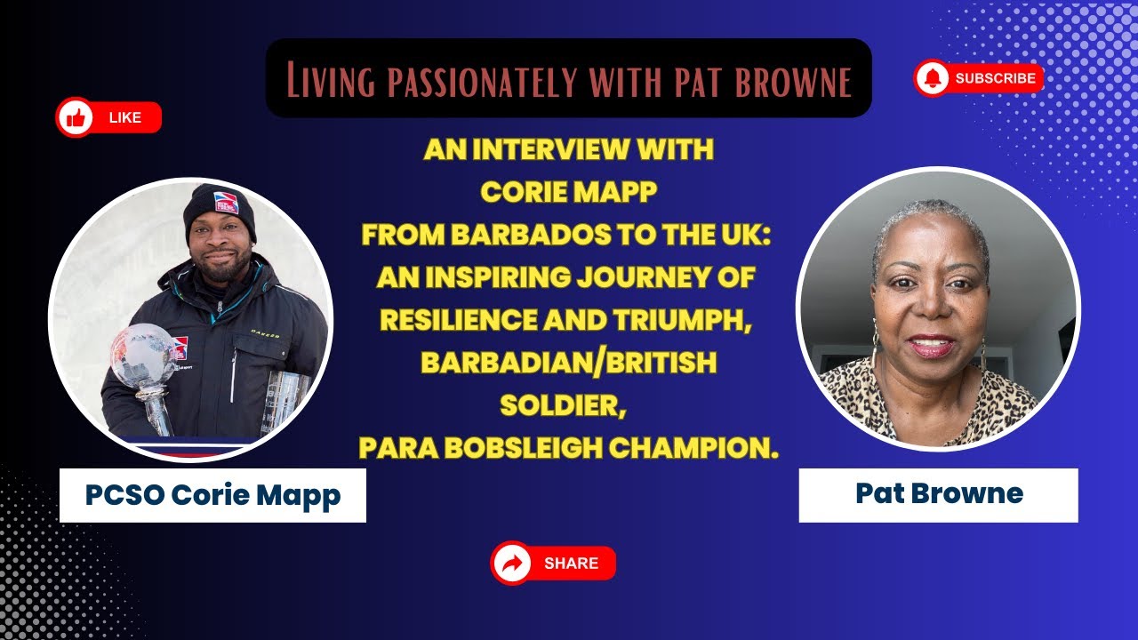 From Barbados to the UK: Corie Mapp's Journey of Resilience and Triumph to Para Bobsleigh Champion