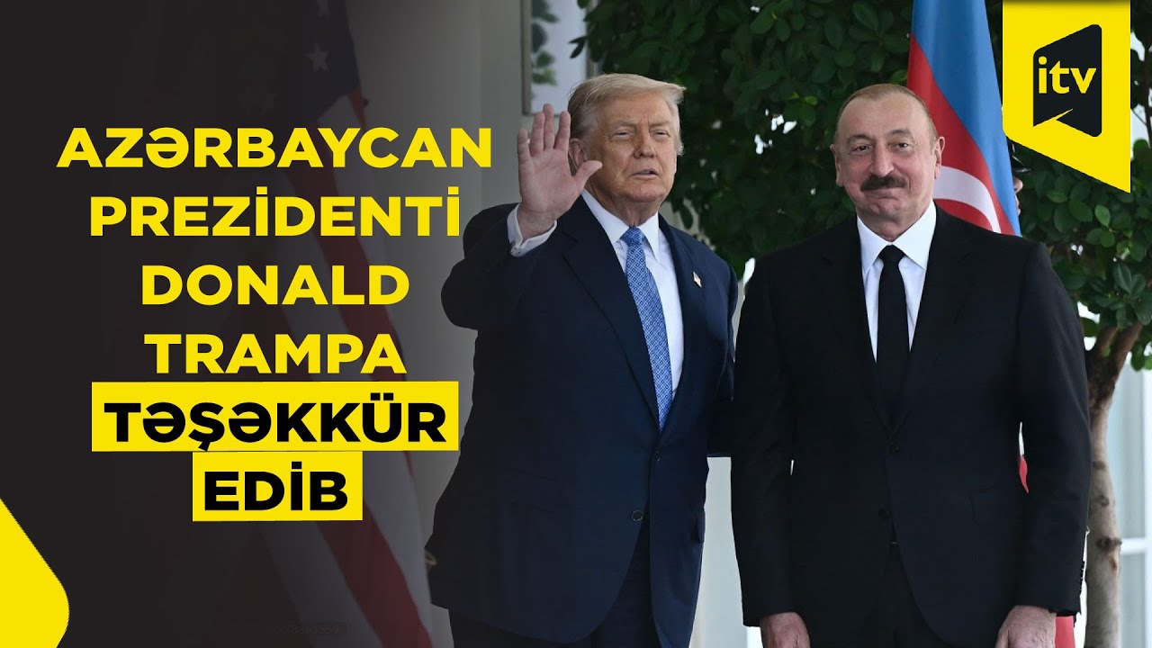 Prezident İlham Əliyev Donald Trampa: “Mən dostluğumuzu çox yüksək qiymətləndirirəm”