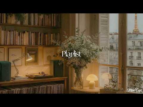 파리의 봄기운 가득한 작은 휴식처, 온 방안을 채우는 감미로운 선율의 재즈 | Spring in Paris Jazz | Mood Log