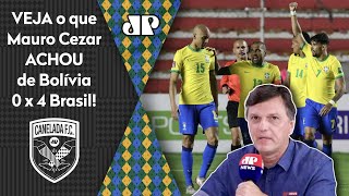 ‘O que me chama a atenção é…’: Mauro Cezar é sincero após 4 a 0 do Brasil na Bolívia
