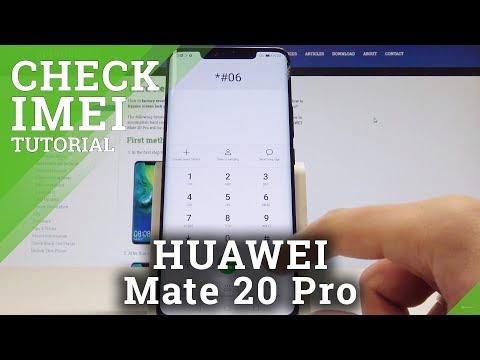 How to Check IMEI on HUAWEI Mate 20 Pro – Find IMEI & Serial Number