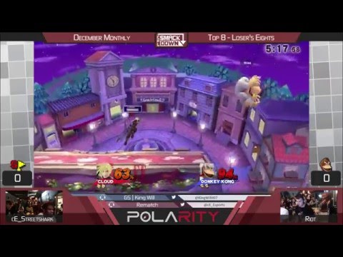 CFLS December Monthly - cE | Streetshark (Cloud) v Riot (Donkey Kong) - Loser's Quarters