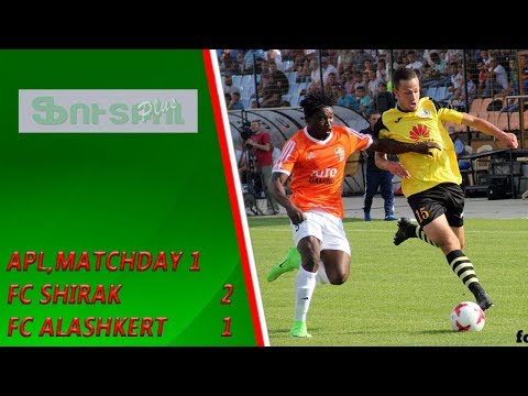 APL, Matchday 1 FC Shirak Gyumri - FC Alashkert Yerevan 2-1