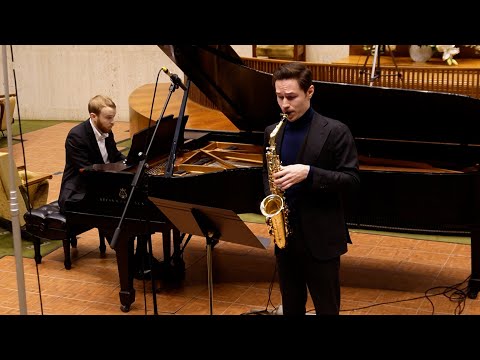 Dame Myra Hess Concert - February 5, 2025 - Valentin Kovalev, saxophone and Nathan Canfield, piano