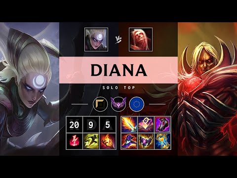Diana Top vs Vladimir - EUW Master Patch 25.15