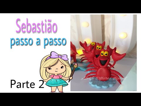 Passo a passo Sebastião Em biscuit parte 2