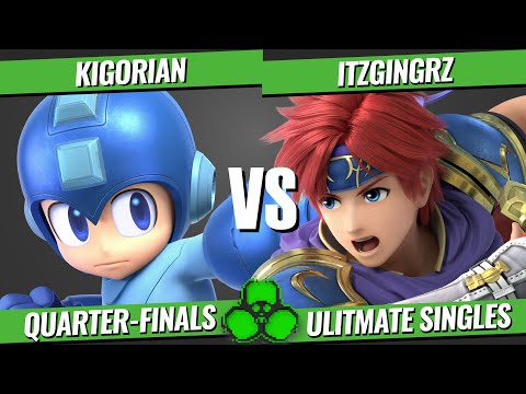 Midwest Locals SSBU Tournament Winners Quarter-Finals - (Kigorian) Mega Man vs Roy (ItzGingrz)
