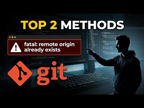 How To Resolve Remote Origin Already Exists Issue In Github Complete Tutorial