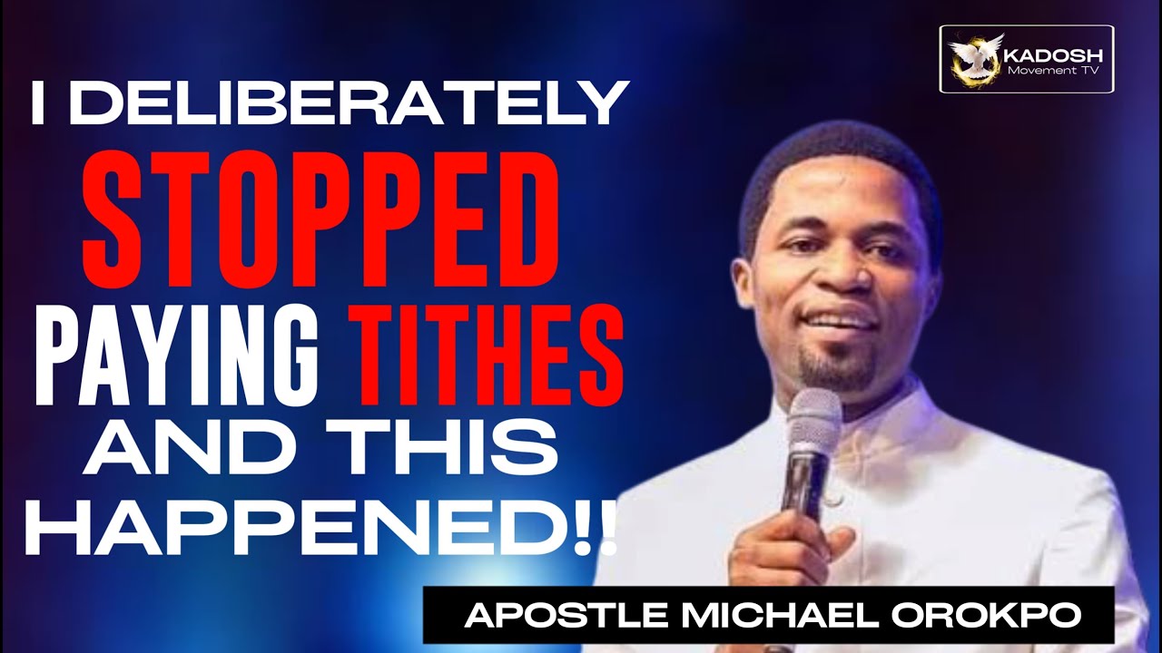 I STOPPED PAYING TITHES AND THIS HAPPENED - Apostle Michael Orokpo #viralvideo