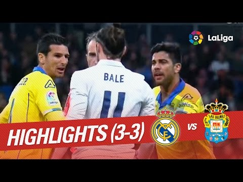 Highlights Real Madrid vs UD Las Palmas (3-3)