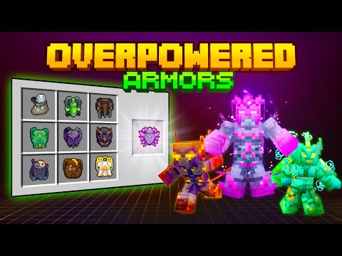 Overpowered Armors — Minecraft Marketplace Trailer