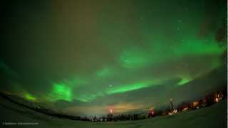 preview picture of video 'Aurora from Abisko, Sweden - 14 Dec. 2012'