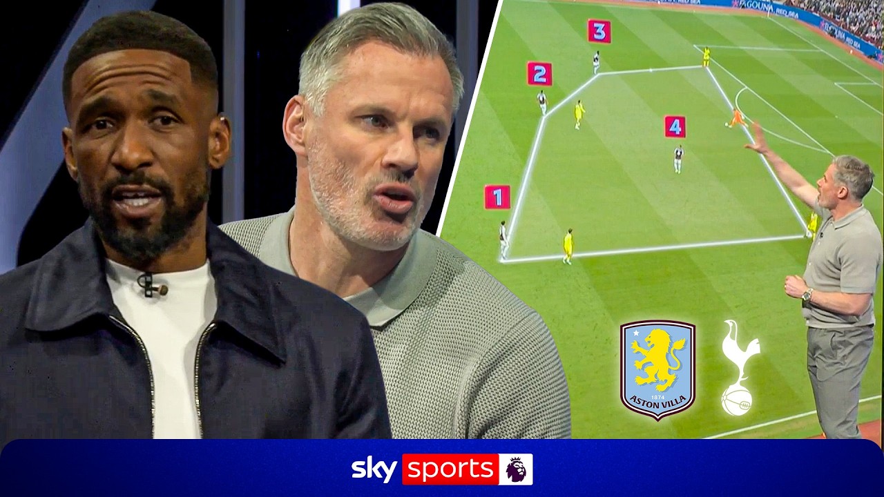 "The BEST Spurs have played all season" | Carra & Defoe analyse Spurs win at Villa