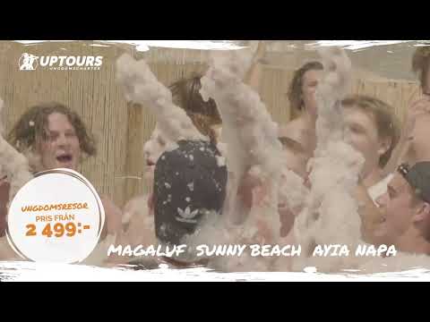 Uptours Ungdomscharter - Magaluf, Sunny Beach och Ayia Napa
