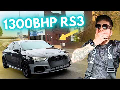 Fastest RS3 Goes ALL OUT on UK Roads- Rolling Launch Control at 1300BHP!