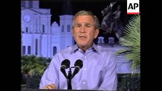 President Bush speech on Hurricane Katrina