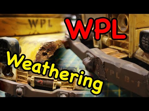 WPL B14KM Review Weathering & Denting