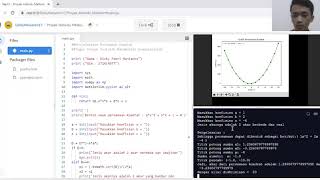 Tutorial Menjalankan Program Python (Materi Persamaan Kuadrat)