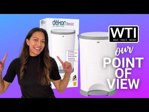 Dekor Classic Hands-Free Diaper Pail - WTI product video review