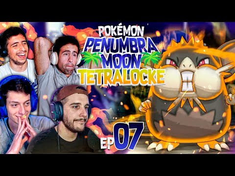 💥 PRIMERA PRUEBA del TETRALOCKE 💥 (muchos enfados 😈) • POKEMON PENUMBRA MOON TETRALOCKE #7