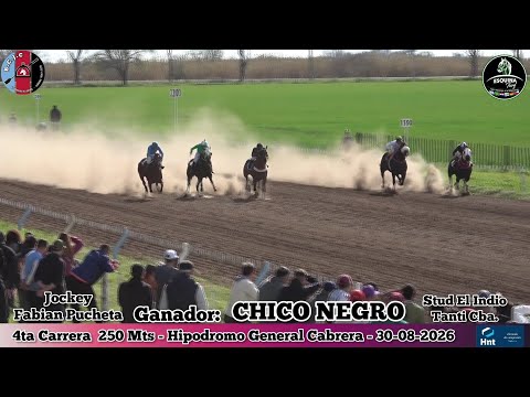 CHICO NEGRO (Tanti Cba.) Hipodromo General Cabrera Cba. - 30-08-2026