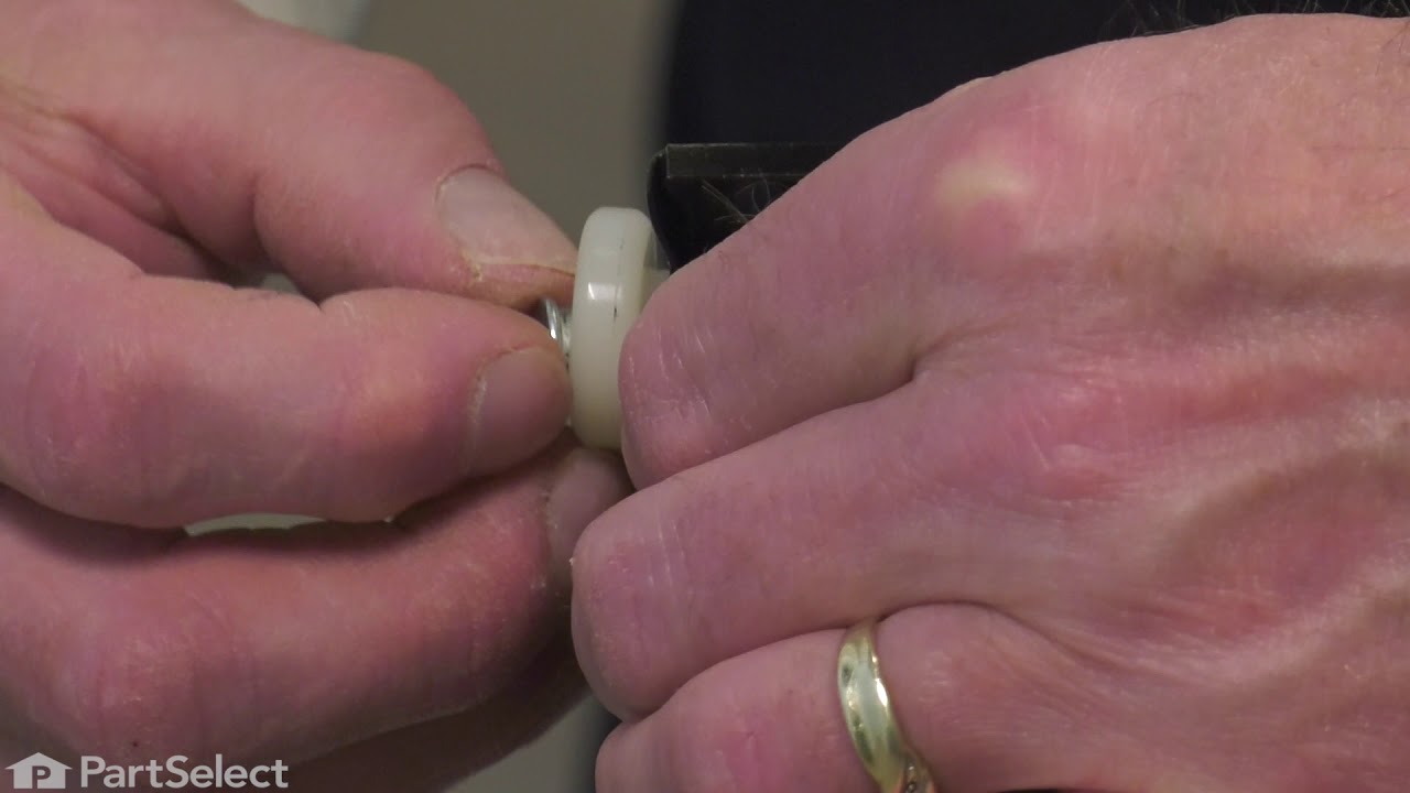 Replacing the Range Drawer Wheel