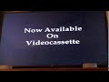 Paramount Now Available On Videocassette Bumper