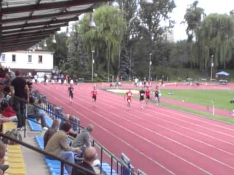 Mosm Tychy Sezon 2009 21.06 Czestochowa - 100m M