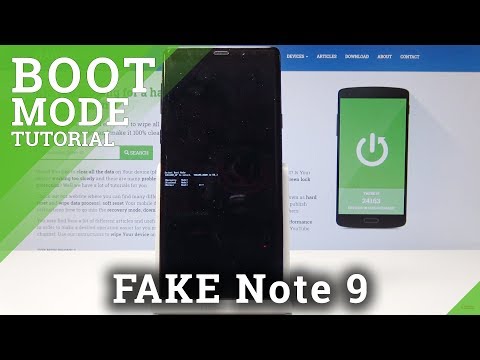 Boot Mode CLONE SAMSUNG Galaxy Note 9 - How to Enter & Quit Boot Menu