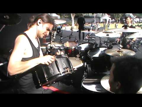 Warm Up Sebastian Lanser (Obscura) at HammerSonic 2016