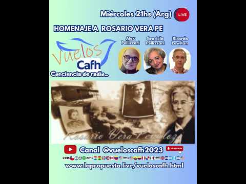 Honramos el legado de Rosario Vera Peñaloza  #vueloscafh #amor #educacion